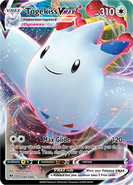 Togekiss VMAX [Ultra Rare] #141/185 - Vivid Voltage