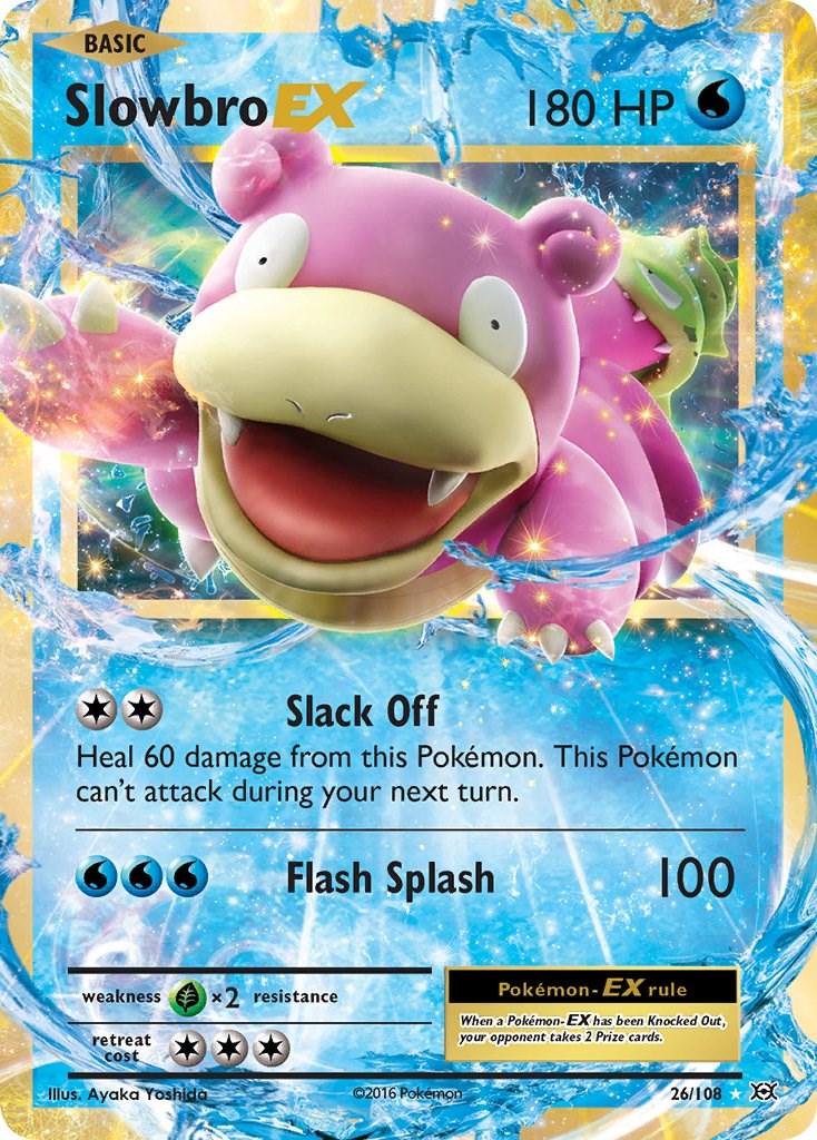 Slowbro EX [Ultra Rare] #26/108 - Evolutions