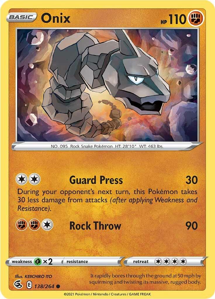 Onix [Common] #138/264 - Fusion Strike