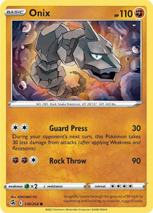Onix [Common] #138/264 - Fusion Strike