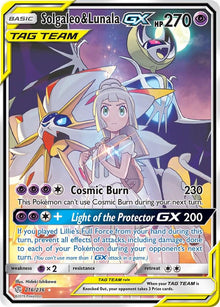 Solgaleo & Lunala GX [Full Art Ultra Rare] #216/236 - Cosmic Eclipse
