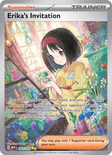 Erika's Invitation [Special Illustration Rare] #203/165 - Pokemon 151