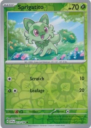 Sprigatito [Reverse Holo] #013/198 - Scarlet & Violet