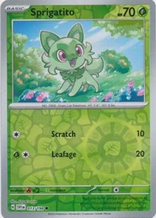 Sprigatito [Reverse Holo] #013/198 - Scarlet & Violet
