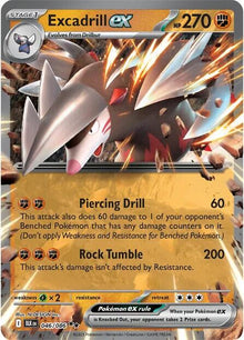 Excadrill ex [Double Rare] #046/086 - Black Bolt