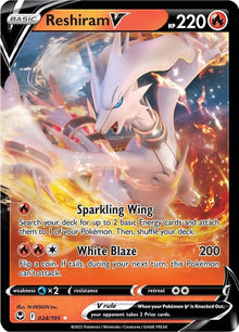 Reshiram V [Ultra Rare] #024/195 - Silver Tempest