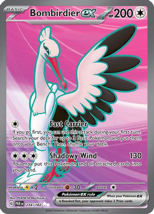 Bombirdier ex [Full Art Ultra Rare] #234/182 - Paradox Rift
