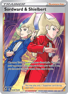 Sordward & Shielbert [Ultra Rare] #TG28/TG30 - Silver Tempest