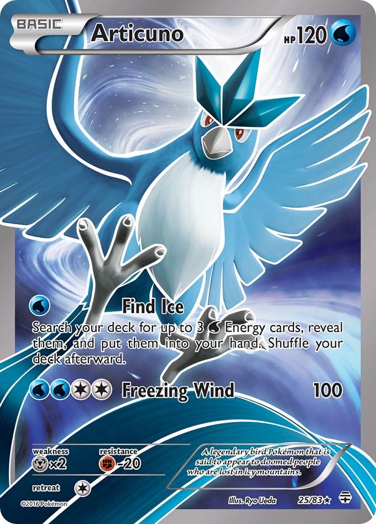 Articuno [Full Art Ultra Rare] #25/83 - Generations