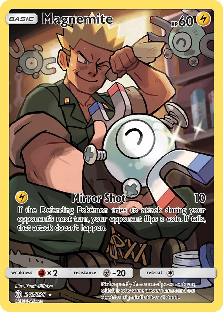 Magnemite [Secret Rare] #242/236 - Cosmic Eclipse
