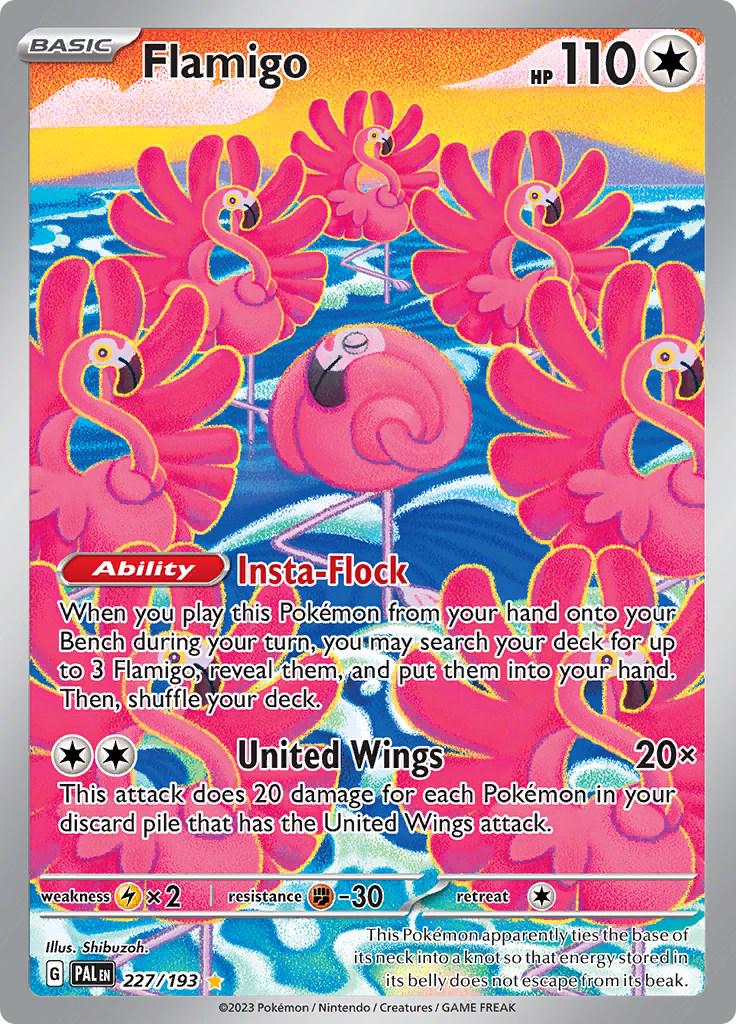 Flamigo [Illustration Rare] #227/193 - Paldea Evolved