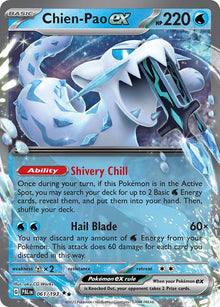 Chien-Pao ex [Double Rare] #061/193 - Paldea Evolved