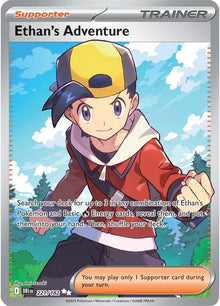 Ethan's Adventure [Full Art Ultra Rare] #221/182 - Destined Rivals