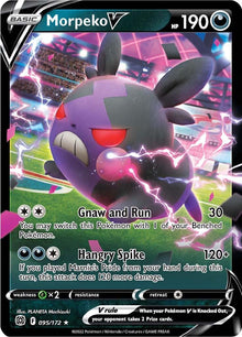 Morpeko V [Ultra Rare] #095/172 - Brilliant Stars