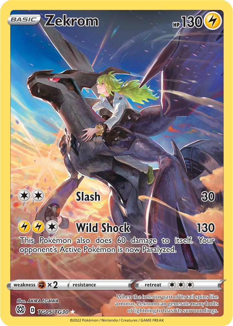 Zekrom [Ultra Rare] #TG05/TG30 - Brilliant Stars