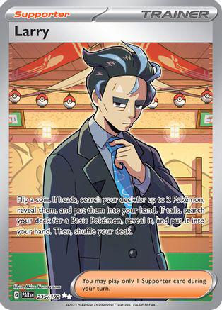 Larry [Full Art Ultra Rare] #235/182 - Paradox Rift