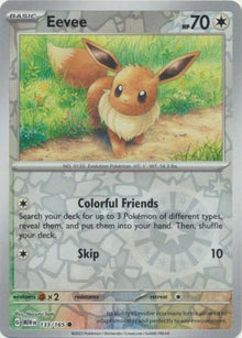 Eevee [Reverse Holo] #133/165 - Pokemon 151