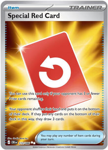 Special Red Card [Full Art Ultra Rare] #113/086 - Chaos Rising