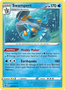 Swampert [Holo Rare] #064/264 - Fusion Strike