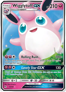 Wigglytuff GX [Ultra Rare] #42/68 - Hidden Fates