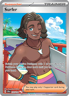 Surfer [Full Art Ultra Rare] #235/191 - Surging Sparks