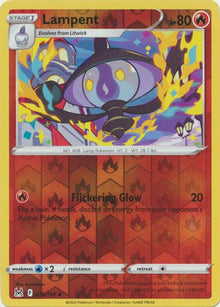 Lampent [Reverse Holo] #026/196 - Lost Origin