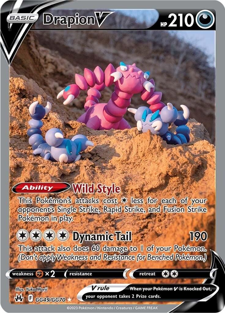 Drapion V [Ultra Rare Full Art] #GG49/GG70 - Crown Zenith