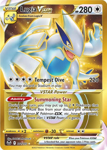 Lugia VSTAR [Secret Rare] #211/195 - Silver Tempest