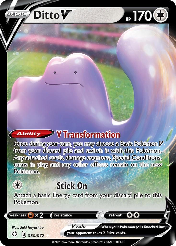 Ditto V [Ultra Rare] #050/072 - Shining Fates
