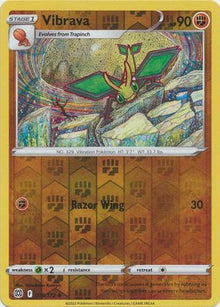 Vibrava [Reverse Holo] #075/172 - Brilliant Stars