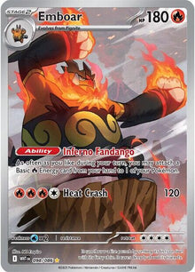 Emboar [Illustration Rare] #098/086 - White Flare