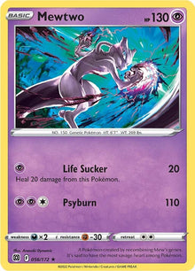 Mewtwo [Rare] #056/172 - Brilliant Stars