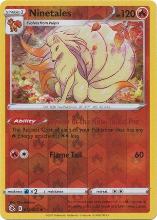 Ninetales [Reverse Holo] #031/264 - Fusion Strike