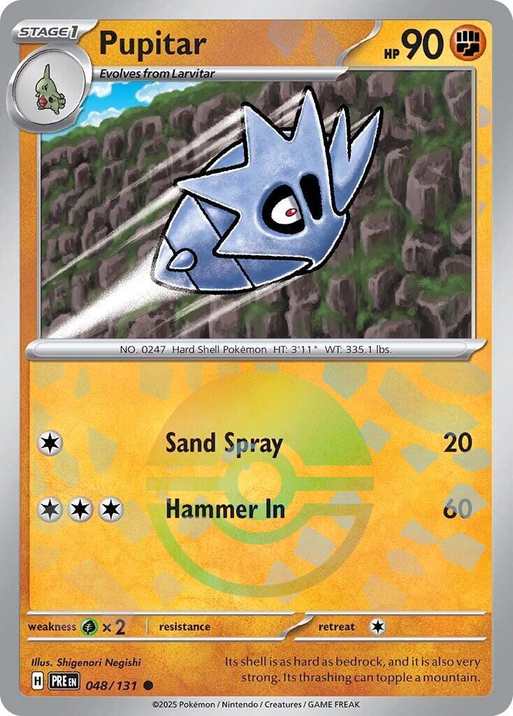 Pupitar [Poke Ball] #048/131 - Prismatic Evolutions
