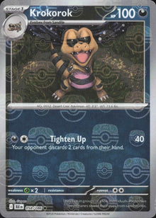 Krokorok [Master Ball] #58/086 - Black Bolt
