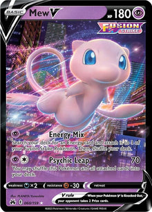 Mew V [Ultra Rare] #060/159 - Crown Zenith