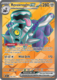 Revavroom ex [Full Art Ultra Rare] #216/197 - Obsidian Flames