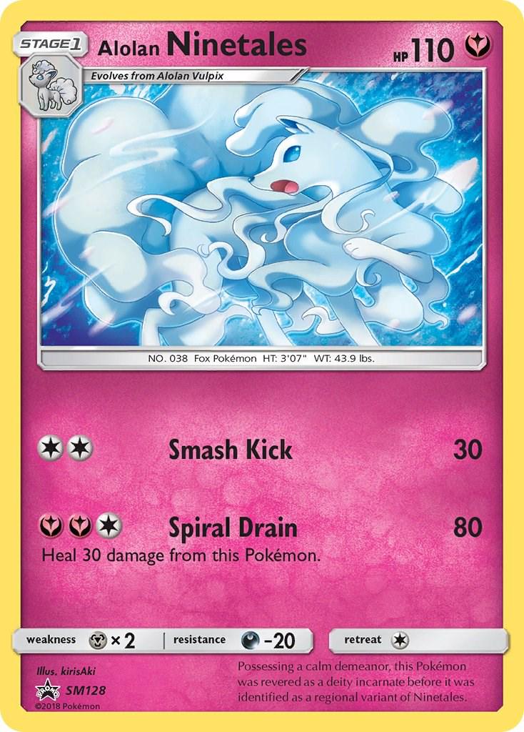Alolan Ninetales [Promo] #SM128 [LP]