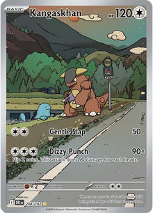 Kangaskhan [Illustration Rare] #204/182 - Destined Rivals