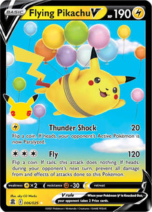 Flying Pikachu V [Ultra Rare] #006/025 - Celebrations