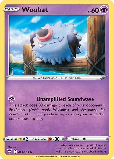 Woobat [Common] #073/185 - Vivid Voltage