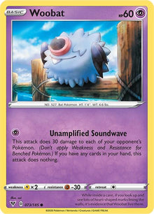 Woobat [Common] #073/185 - Vivid Voltage