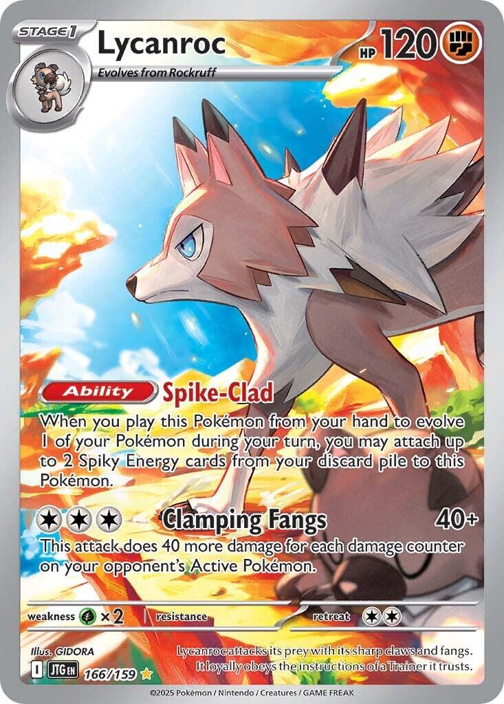 Lycanroc [Illustration Rare] #166/159 - Journey Together