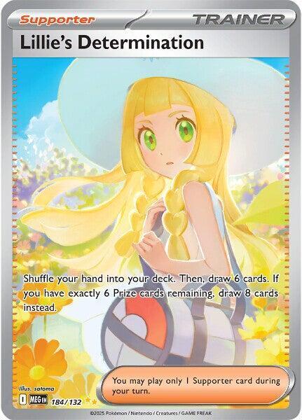 Lillie's Determination [Special Illustration Rare] #184/132 - Mega Evolution