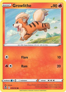 Growlithe [Common] #019/195 - Silver Tempest