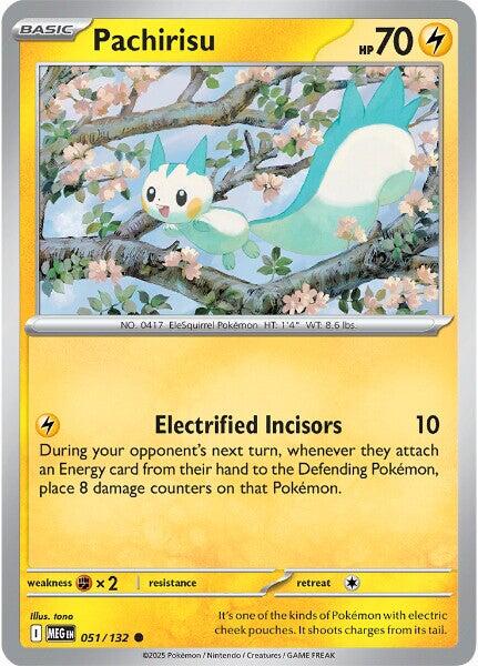 Pachirisu [Common] #051/132 - Mega Evolution