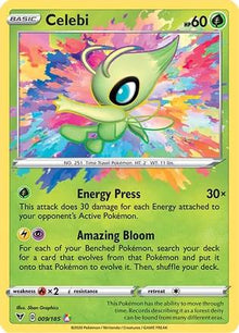 Celebi [Amazing Rare] #009/185 - Vivid Voltage