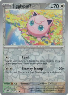 Jigglypuff [Reverse Holo] #039/165 - Pokemon 151