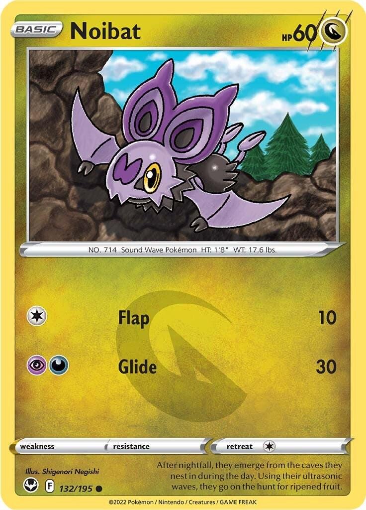 Noibat [Common] #132/195 - Silver Tempest