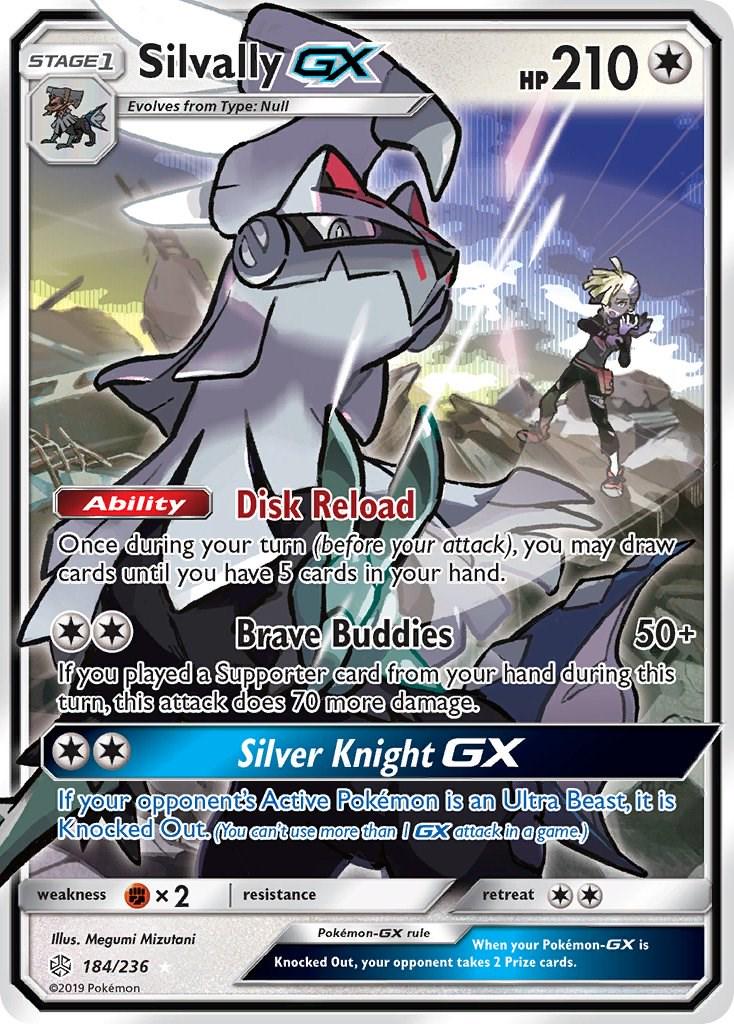 Silvally GX [Ultra Rare] #184/236 - Cosmic Eclipse